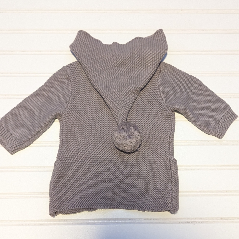 O2 Baby Knit Cardigan With 3 Button Closure - Picture 5 of 5